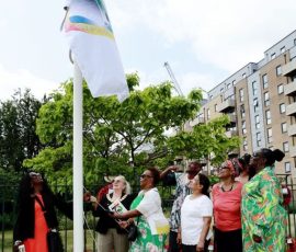 PLPCP190623
The raising of the new flag in Dartford
To commemorate the Windrush Genaration, who came to this country in 1948. PLPCP190623