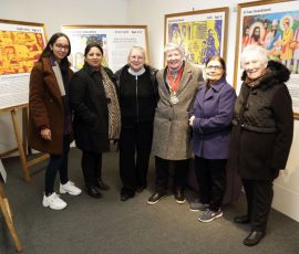 Representatives from the Dartford Guru Hargobind Gurdwara along with Deputy Mayor Cllr Rosanna Curran, KCC Chairman Cllr Ann Allen and Cllr Patsy Thurlow Representatives from the Dartford Guru Hargobind Gurdwara along with Deputy Mayor Cllr Rosanna Curran, KCC Chairman Cllr Ann Allen and Cllr Patsy Thurlow