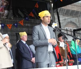 Vaisakhi 2014 Gurvinder Sandher speaking at the Vaisakhi celebrations Vaisakhi 2014 Gurvinder Sandher speaking at the Vaisakhi celebrations