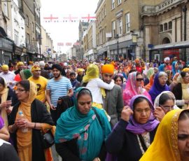 Vaisakhi 2014 Parade in the Town Centre Vaisakhi 2014 Parade in the Town Centre